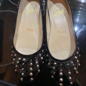 AUTHENTIC Christian Louboutin Studded Flats